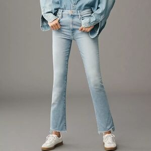 MOTHER The Insider Crop Step Fray in Limited Edition size 28 NWT